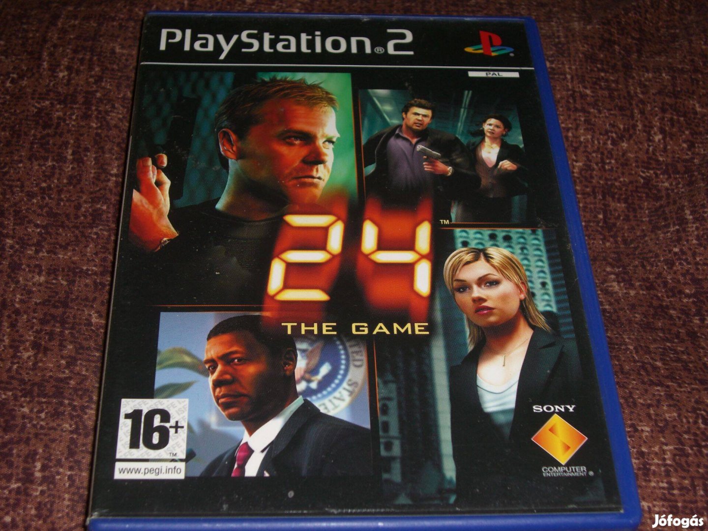 24 the Game Ps2 eredeti lemez ( 3000 Ft )