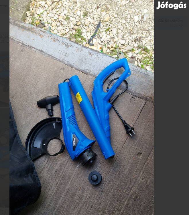 250W-os könnyű súlyú elektromos szegélynyíró fűkasza, garancia