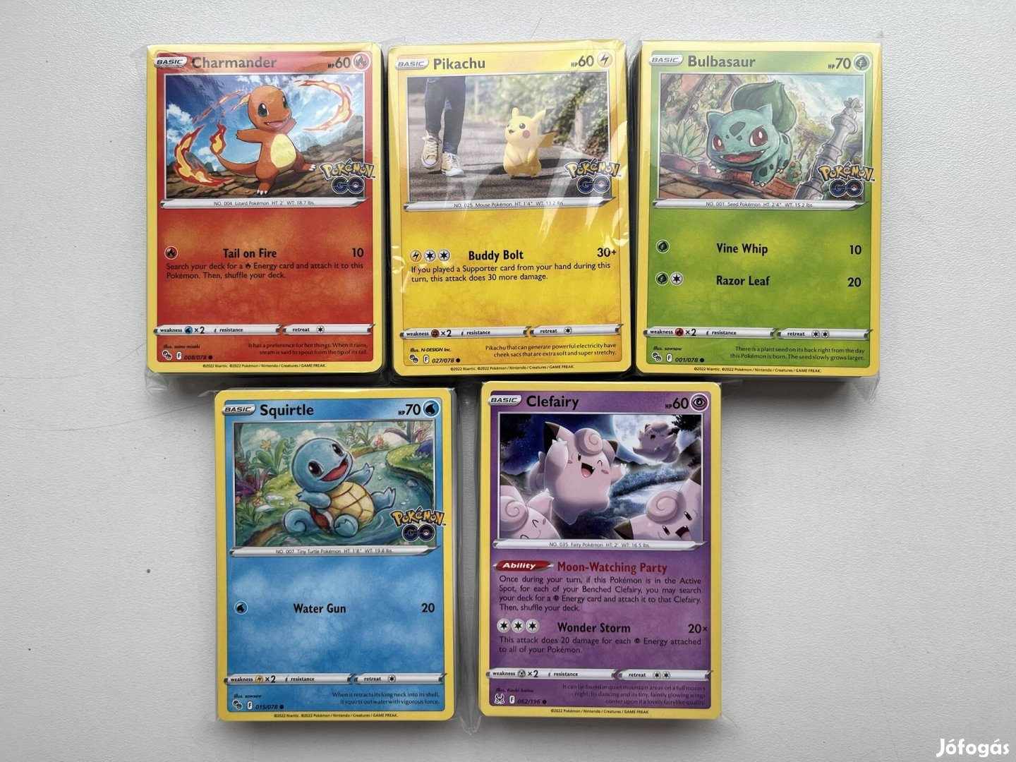 250 db-ka Pokemon Pokémon Eredeti Kártya csomag!