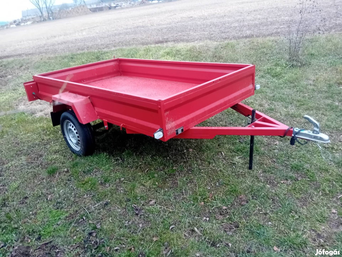 250x140 laprugós Lengéscsillapítós új utánfutó eladó!