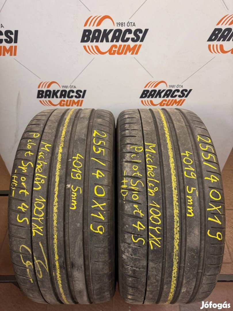 255/40R19 255 40 19 255/40x19 Michelin nyári gumi eladó