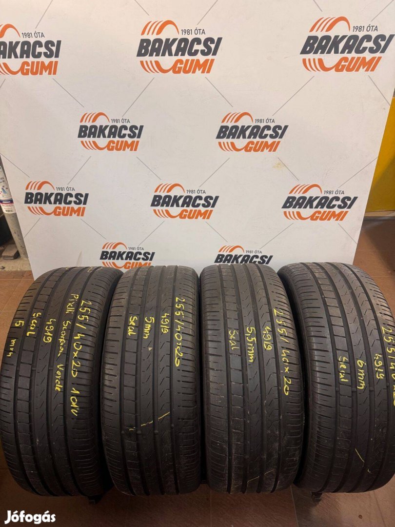 255/40R20 255 40 20 255/40x20 Pirelli nyári gumi eladó