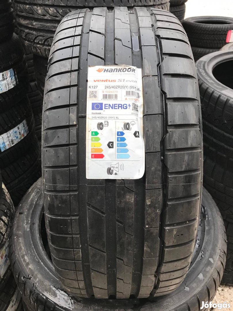 255/40R20 255/40 R20 új Hankook nyári gumi ÁR/db Dot22