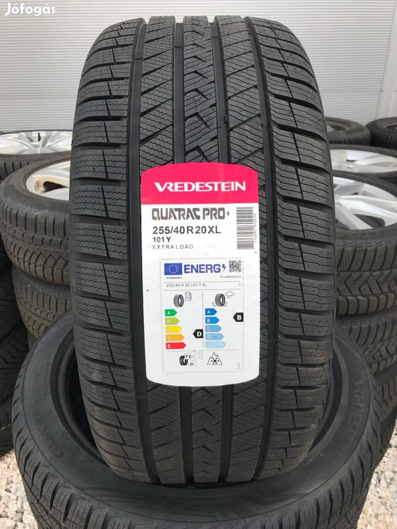255/40R20 255/40 R20 új Vredestein négyévszakos 4s gumi ÁR/db Dot24