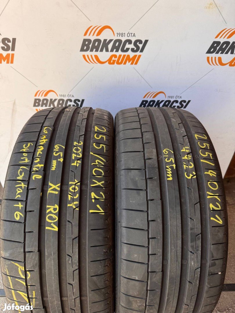 255/40R21 255 40 21 255/40x21 Continental nyári gumi eladó