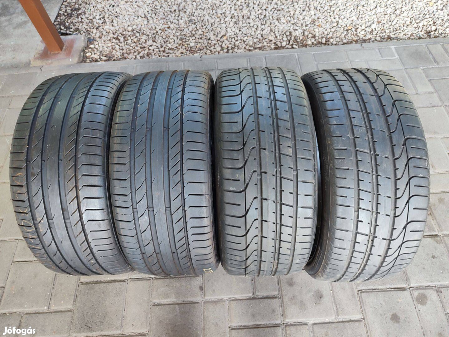 255/40-20 Continental, Pirelli nyárigumi!
