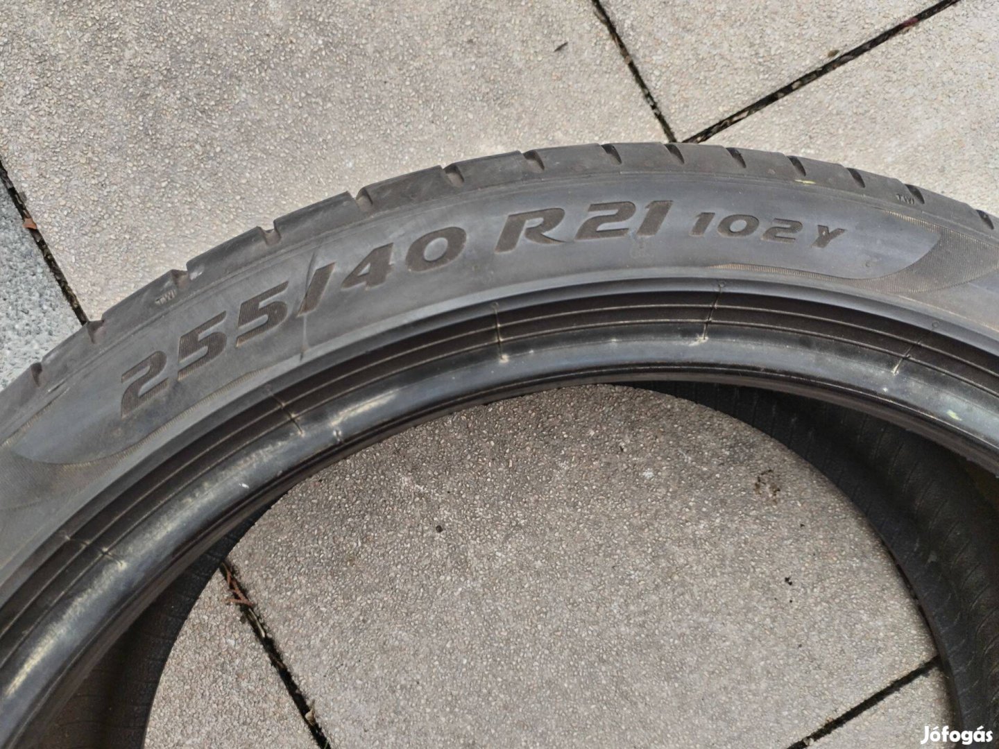 255 40 21 pirelli 255/40 R 21 nyári gumi 2 db