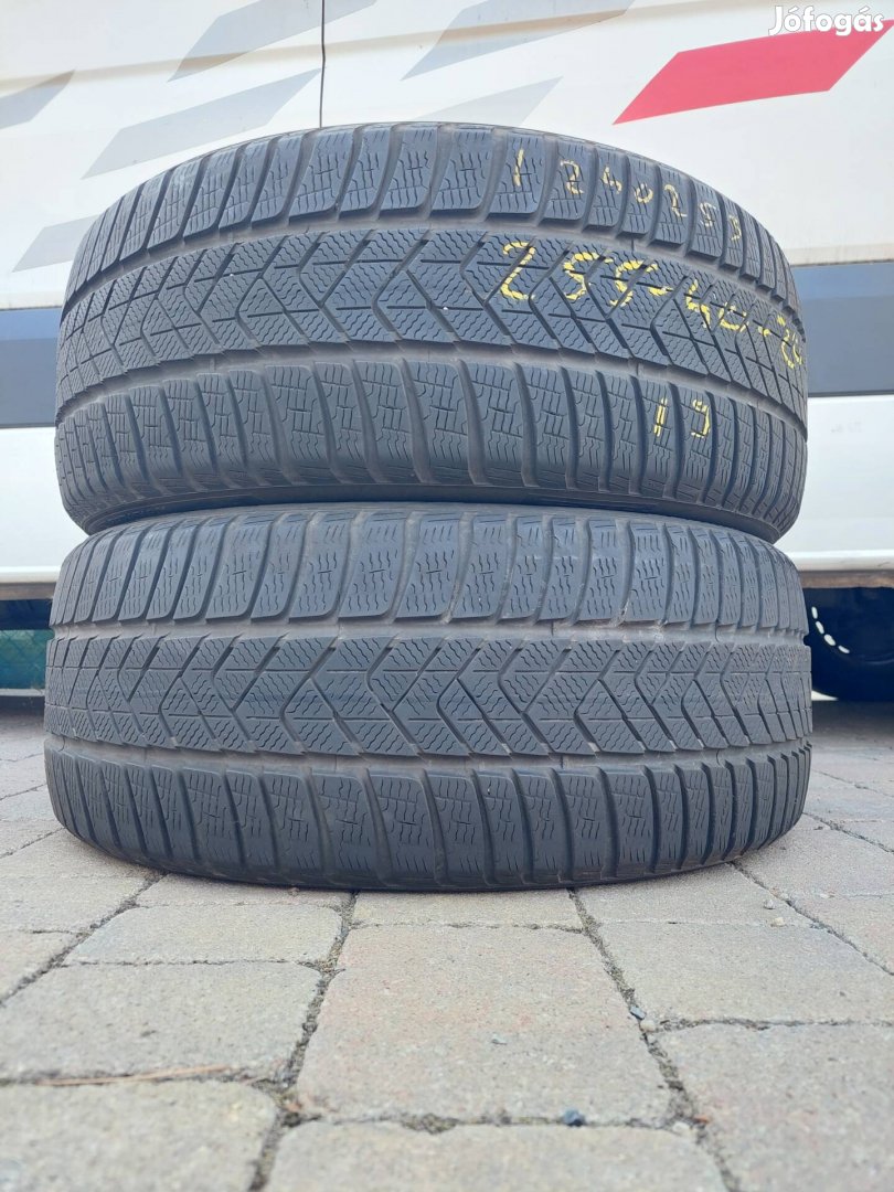 255/40 r20  255/40r20  Pirelli téli gumi  6,5mm