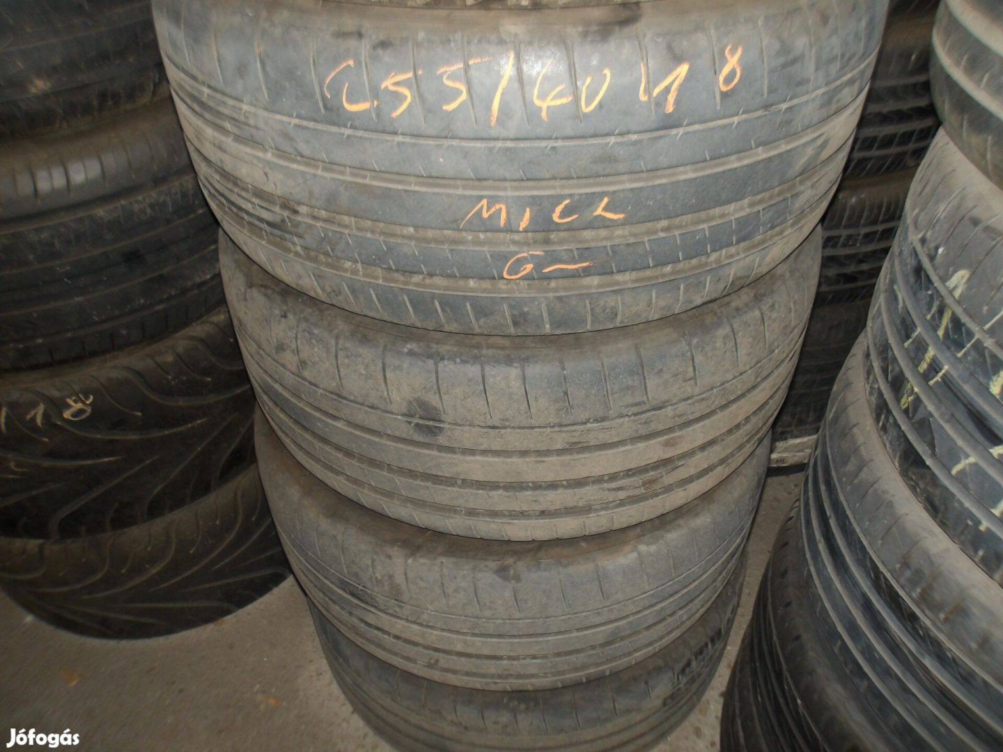 255/40r18 Michelin nyári gumi ajándék szereléssel