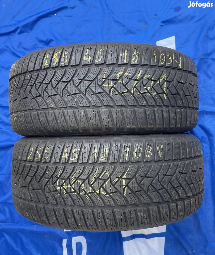 255/45R18 Dunlop Winter Sport 5 téli gumiabroncs