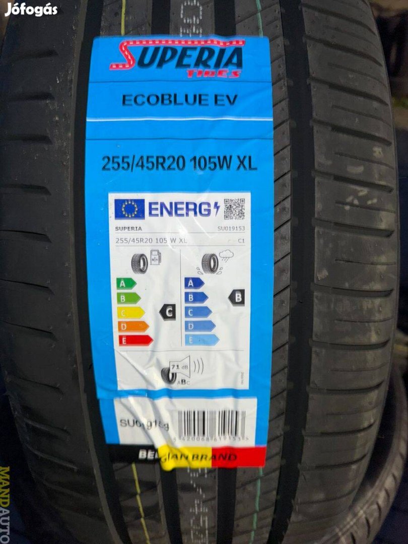 255/45R20 Superia Ecoblue EV(XL),Új nyárigumi