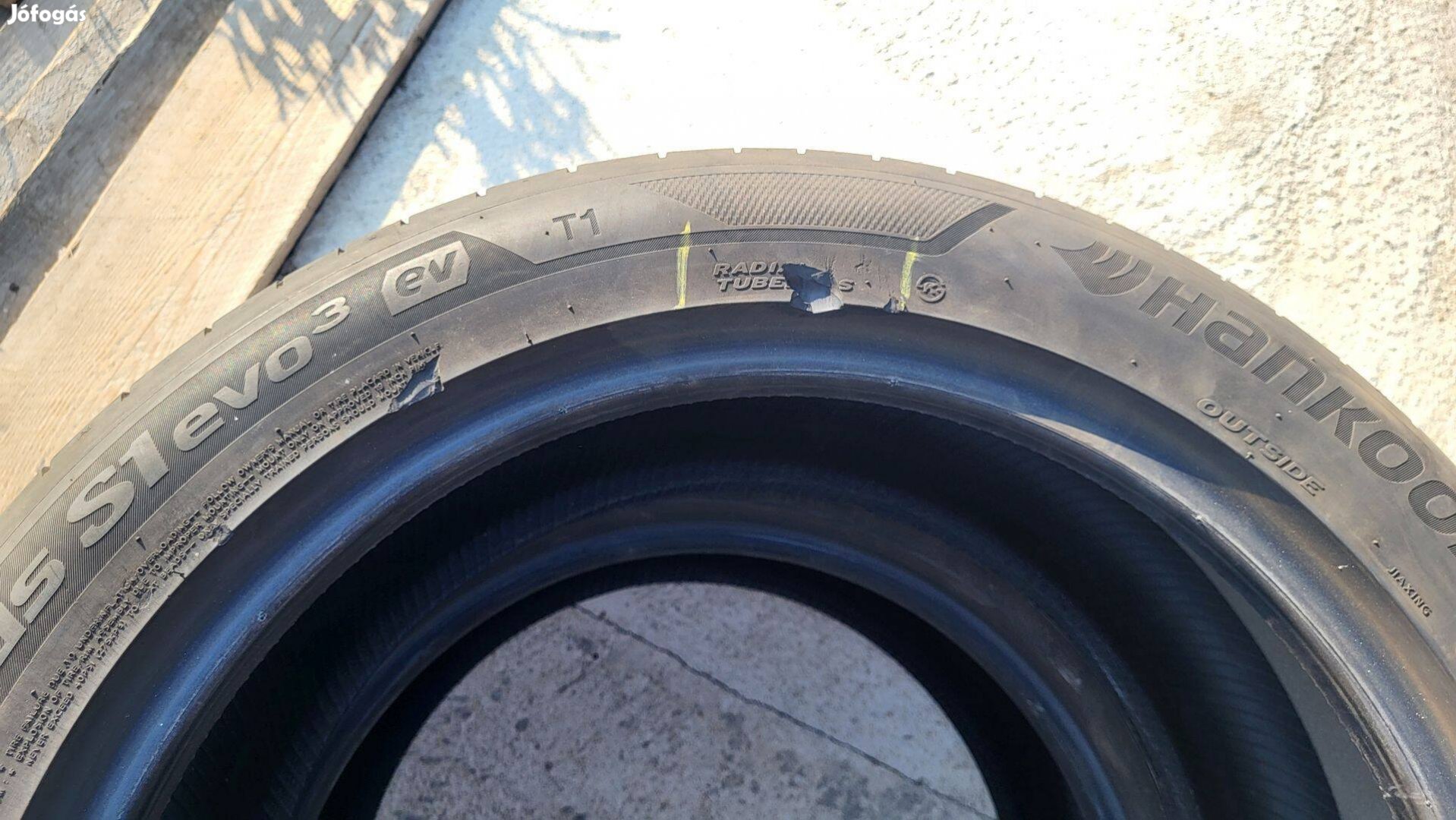 255/45 R19 XL Hankook Ventus S1 Evo3 T1 nyári gumi