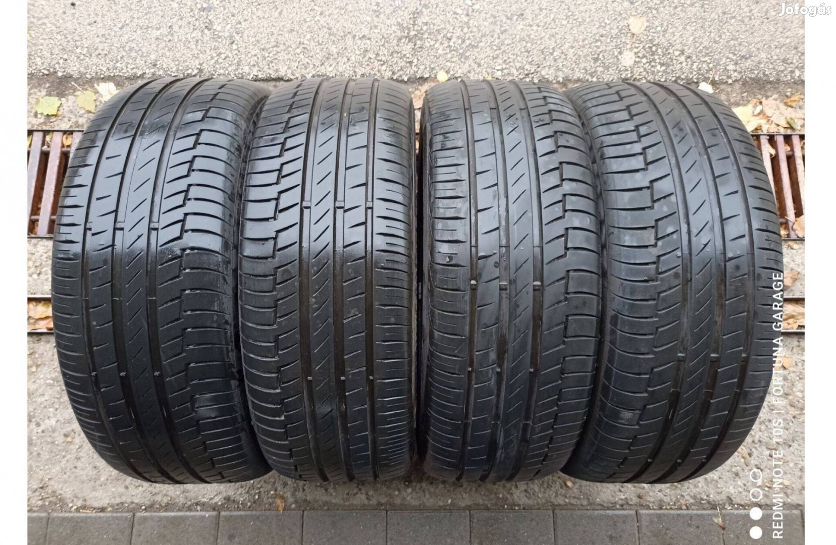 255/45 R20" Continental PC6 használt nyári garnitúra