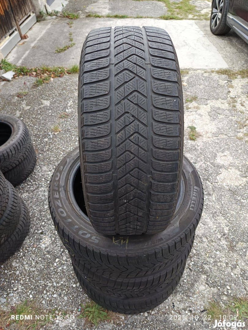 255/45 r19 2éves 4db Pirelli téli gumi eladó