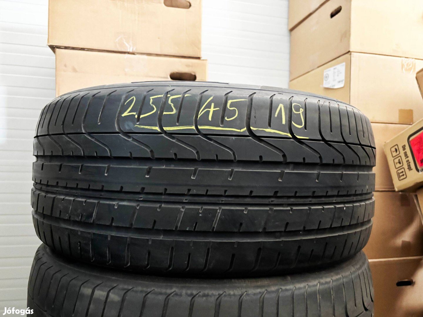 255/45 r19 Pirelli PZ 2021 nyárigumi 4db eladó 255/45 r19 garnitúra