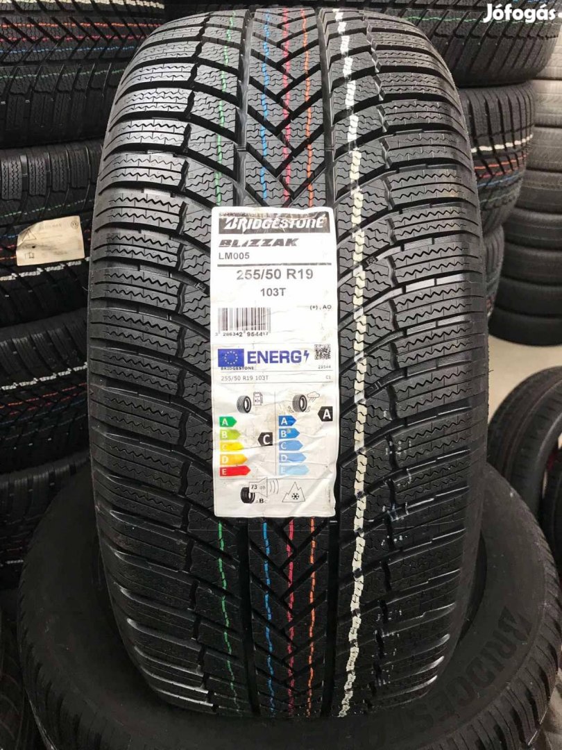 255/50R19 255/50 R19 új Bridgestone téli gumi Ár/db Dot23