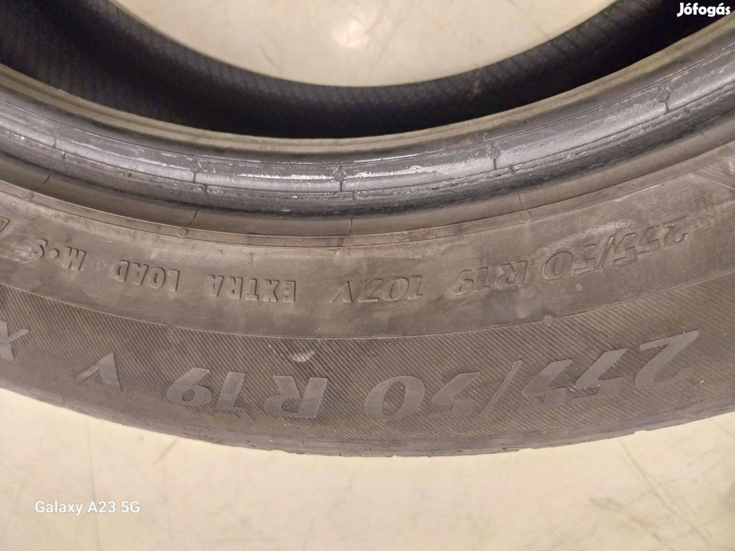 255/50R19 4 db téli gumi eladó