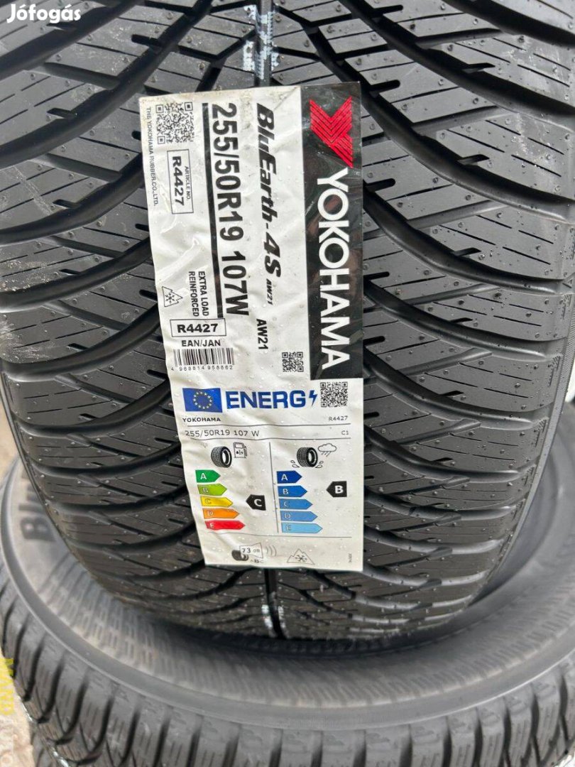 255/50R19 Yokohama AW21 4S,Új négy évszakos gumi