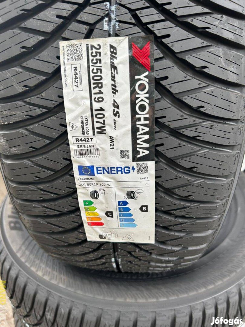 255/50R19 Yokohama AW21 4S,Új négy évszakos gumi