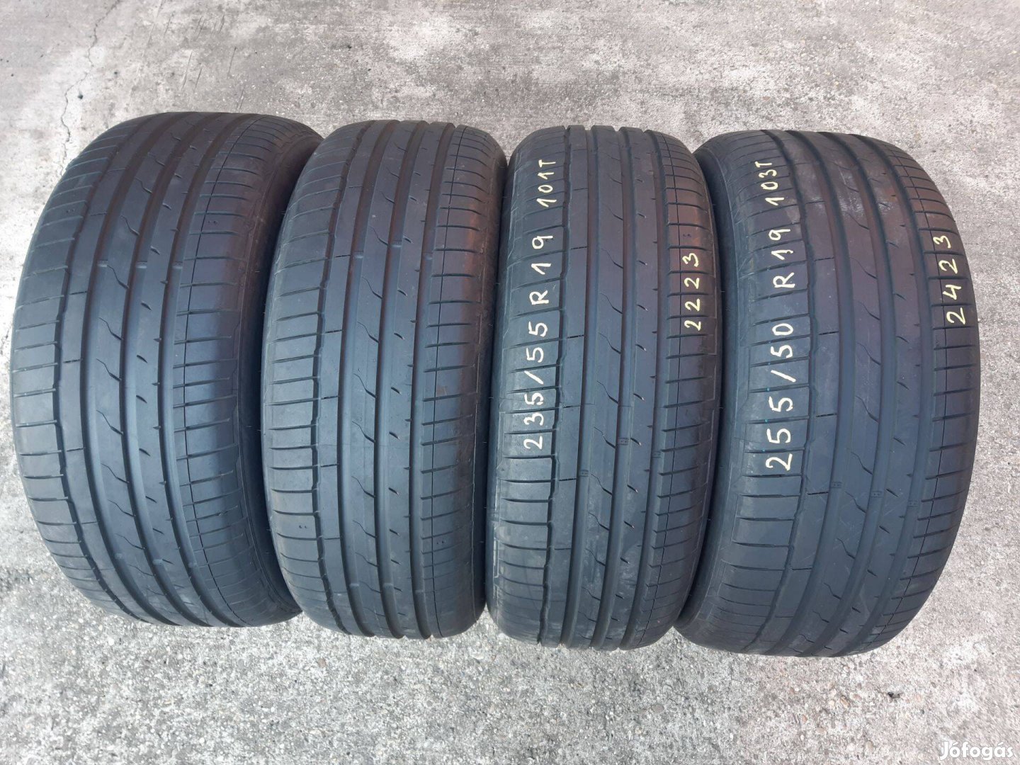 255/50 R19 - 235/55 R19 - újszerű nyárigumik