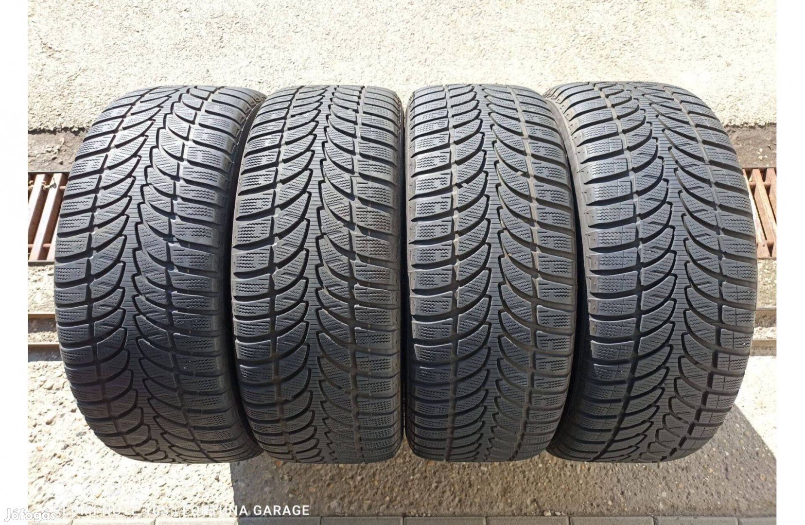 255/50 R20" Bridgestone használt téli garnitúra