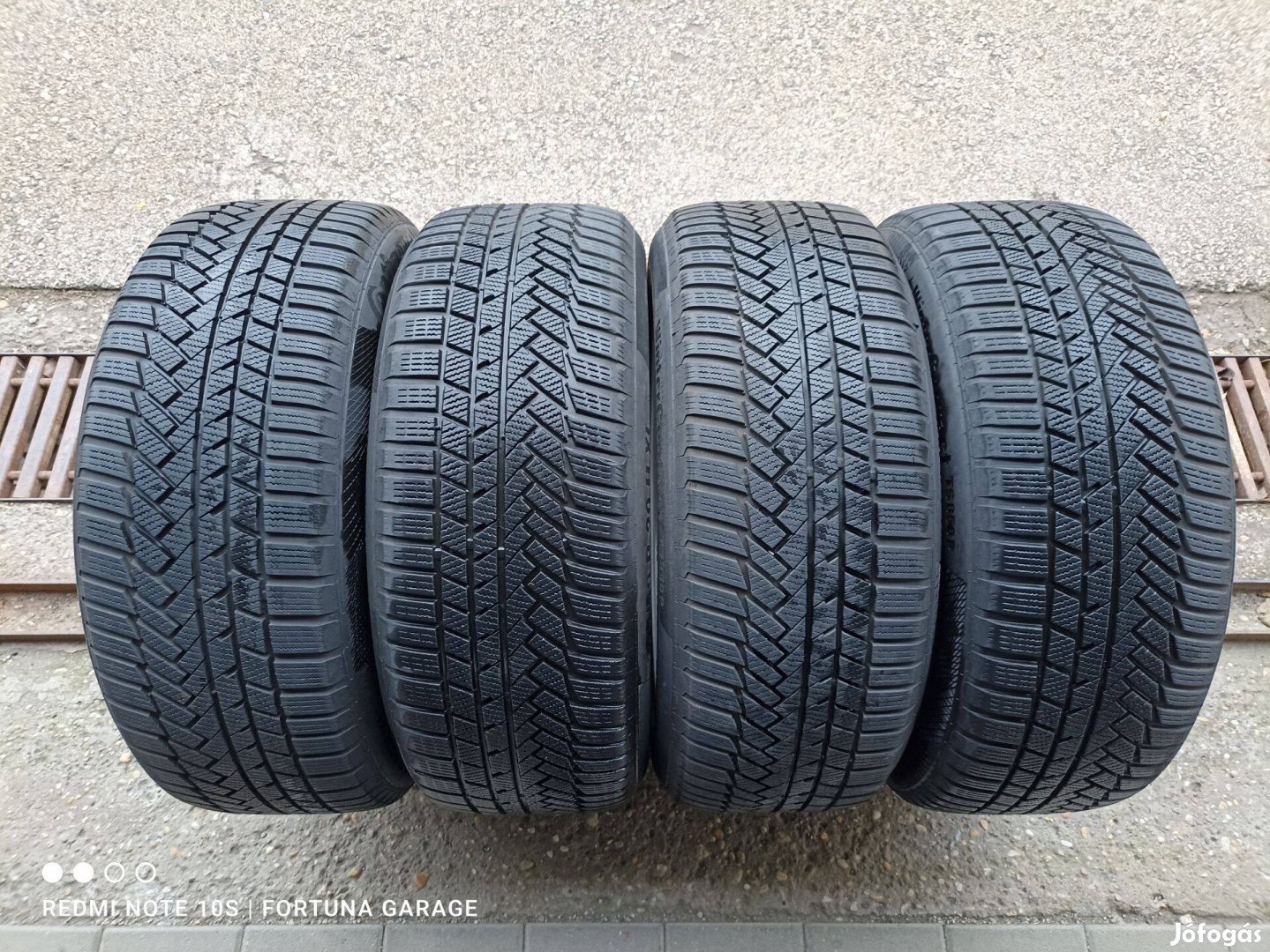 255/50 R20" Continental TS850P használt téli garnitúra