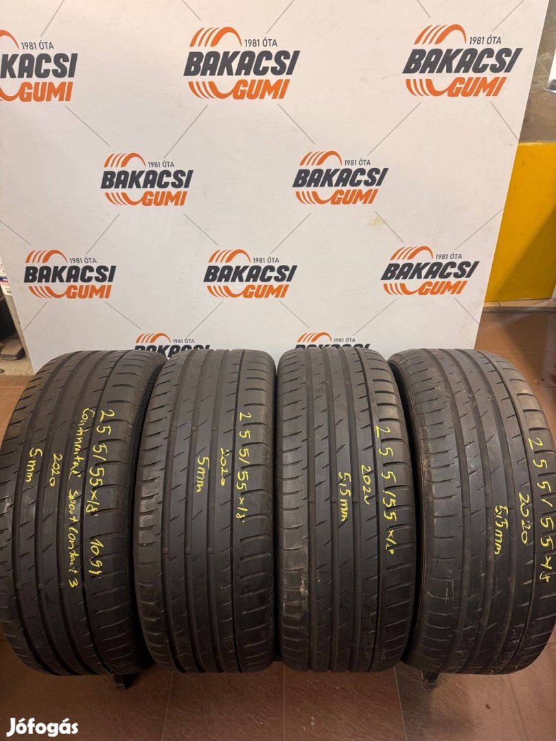 255/55R18 255 55 18 255/55x18 Continental nyári gumi eladó