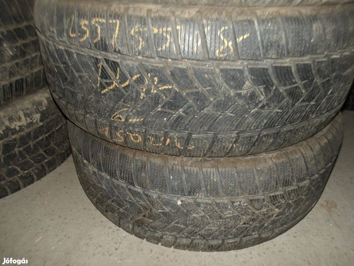 255/55r18 Dunlop téli gumi ajándék szereléssel