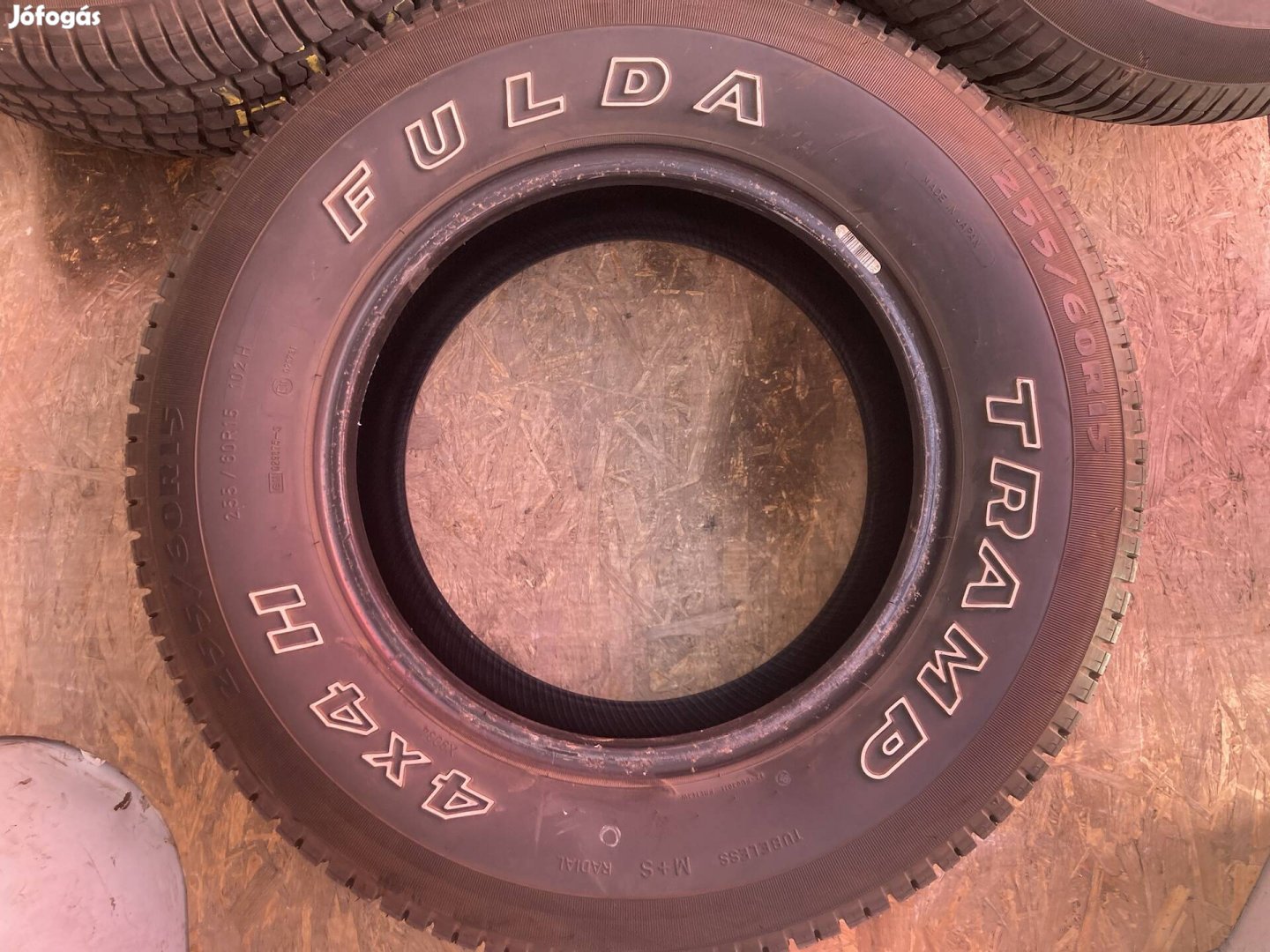 255/60R15 Fulda Trump gumi eladó