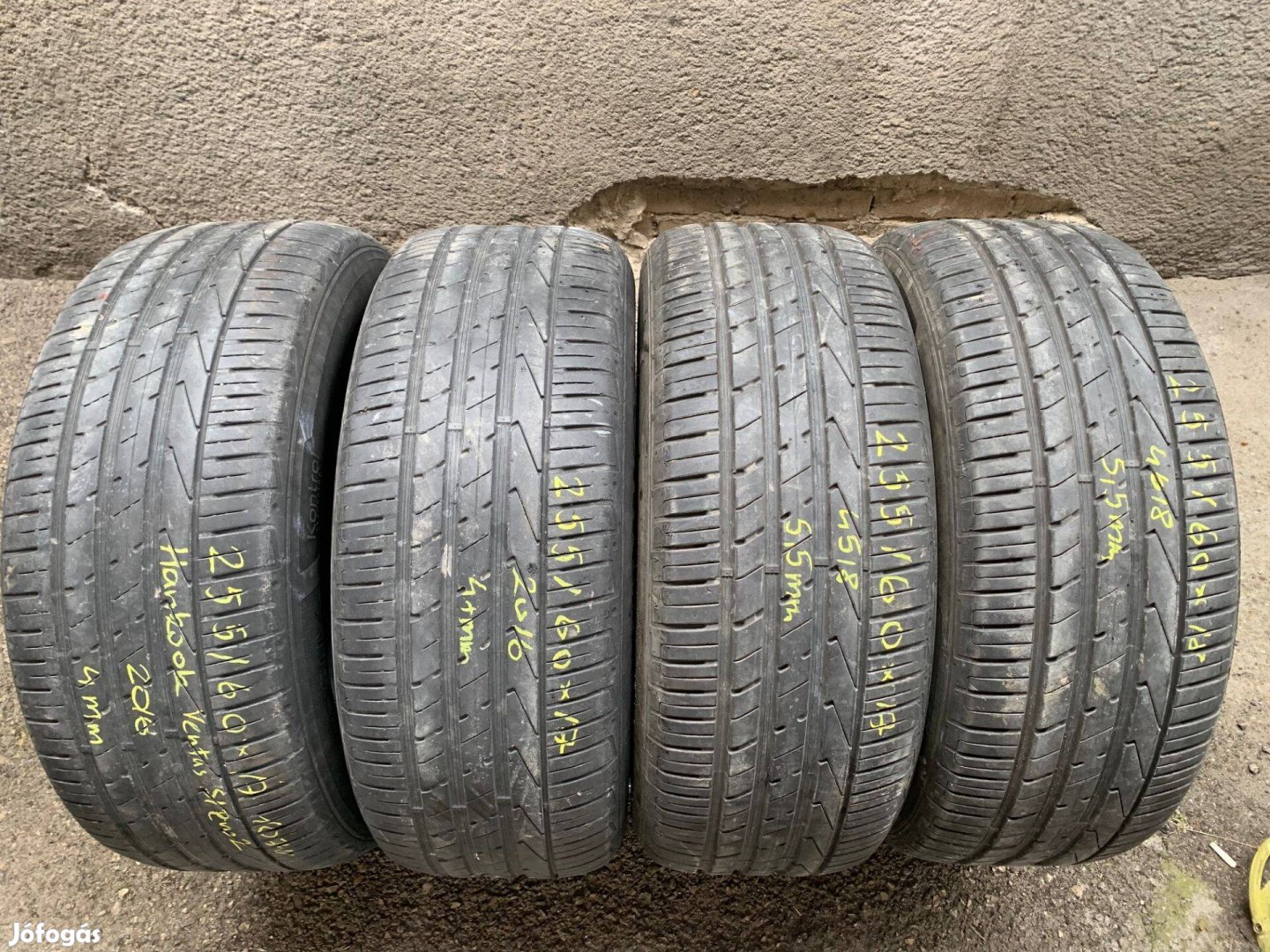 255/60R17 255 60 17 255/60x17 Hankook nyári gumi eladó