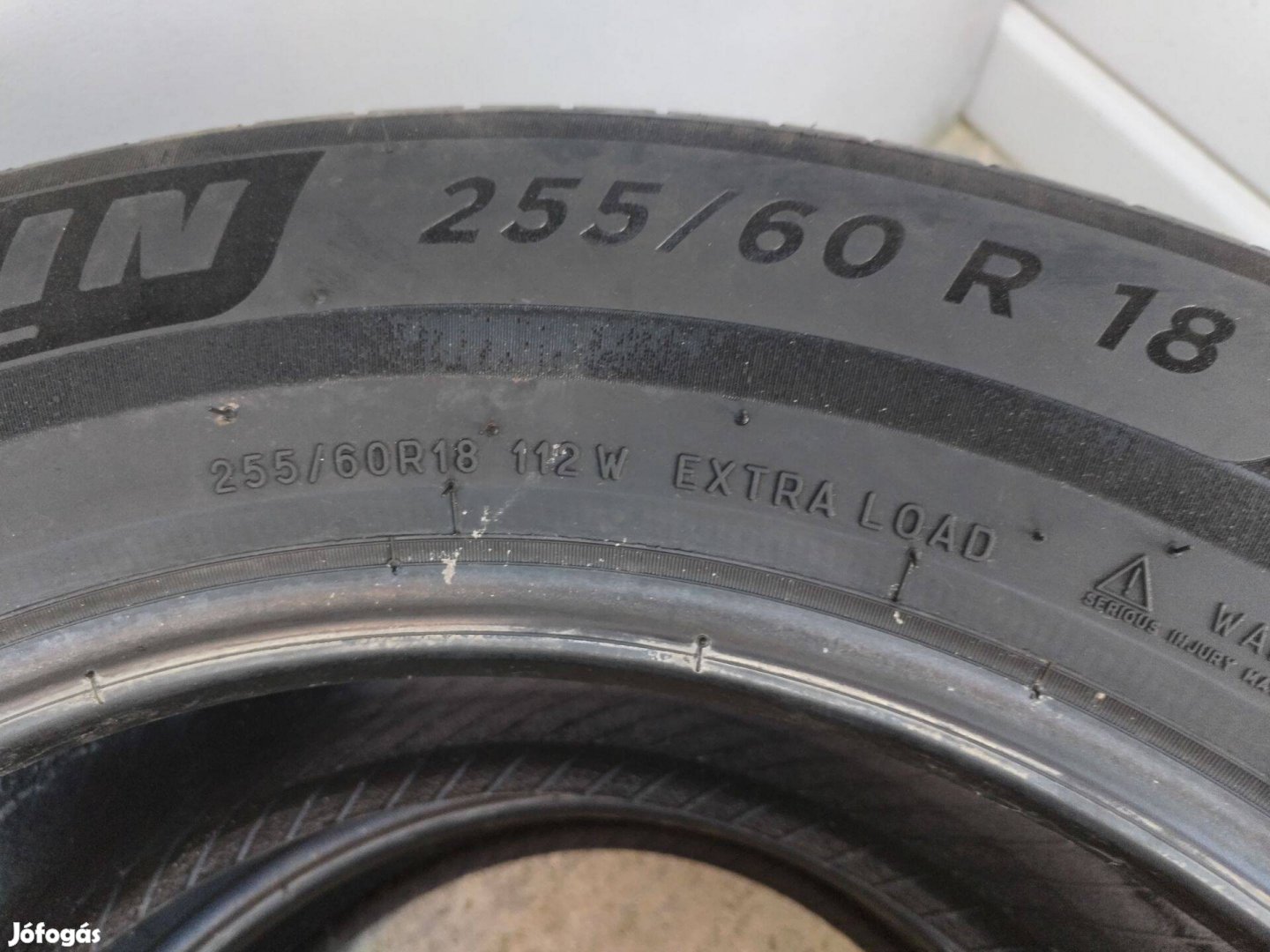 255 60 18 michelin 255/60 R 18 nyári gumi 2 db 2022.37.hét