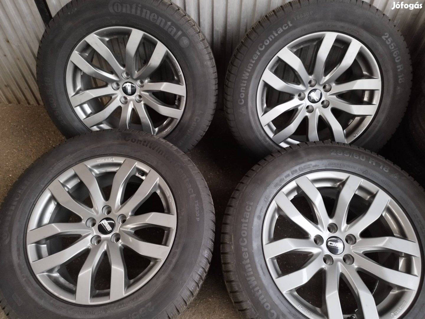 255 60 r18 Continental télikerekek Audi Q7, 5x112