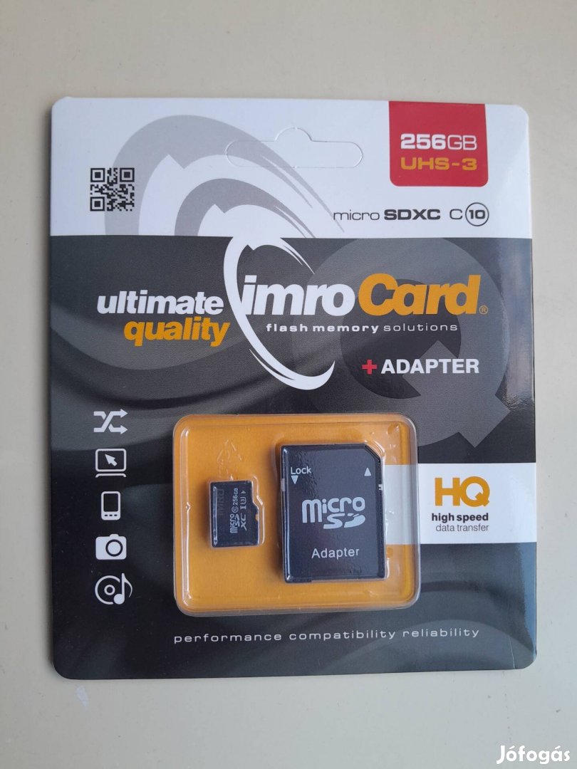 256 GB Micro Sd Memória kártya