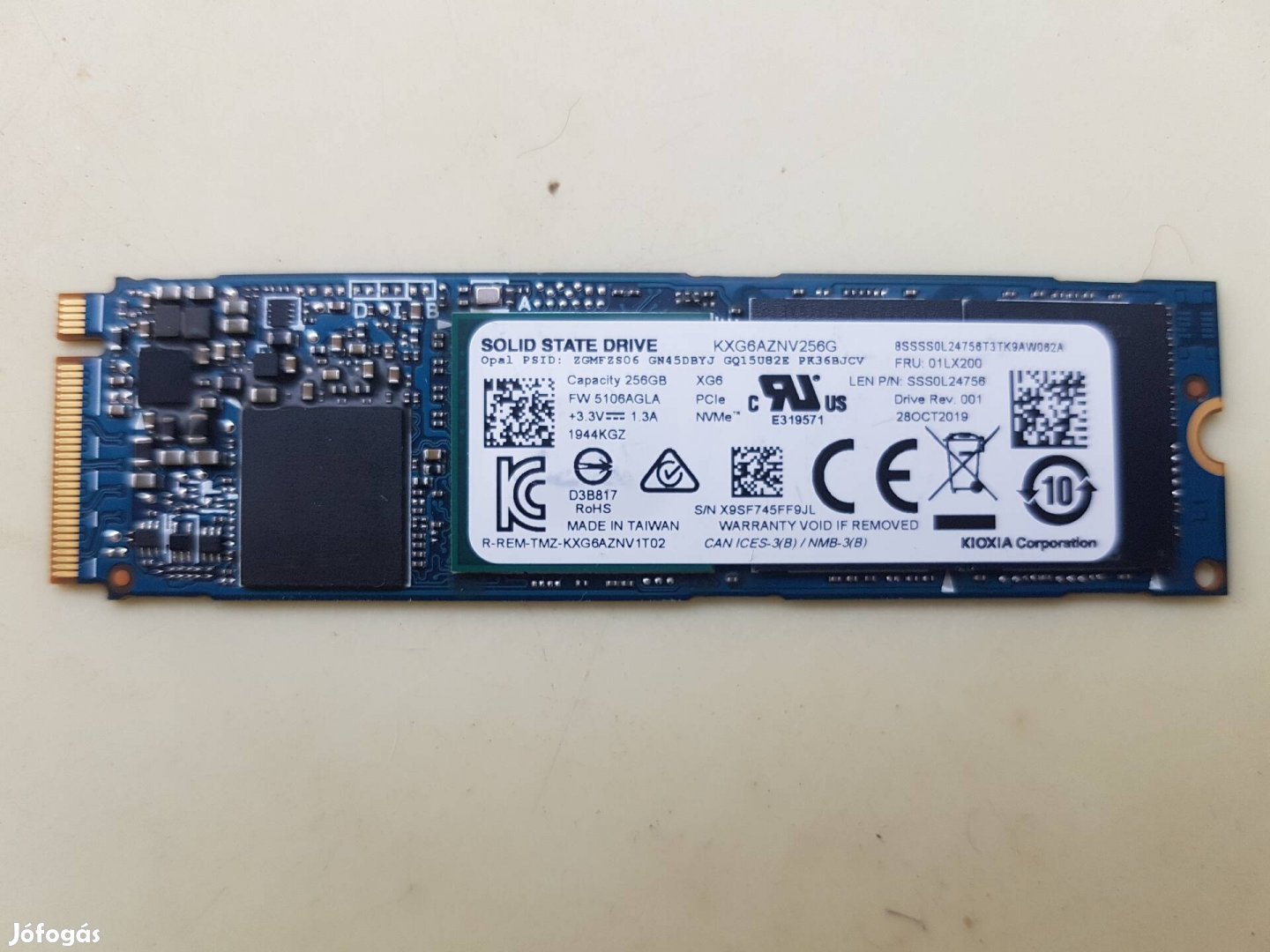 256 GB m2 SSD 