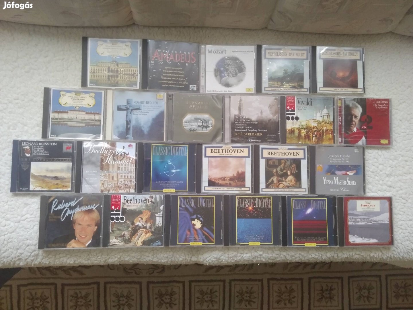 25 CD lemez / klasszikus műfaj