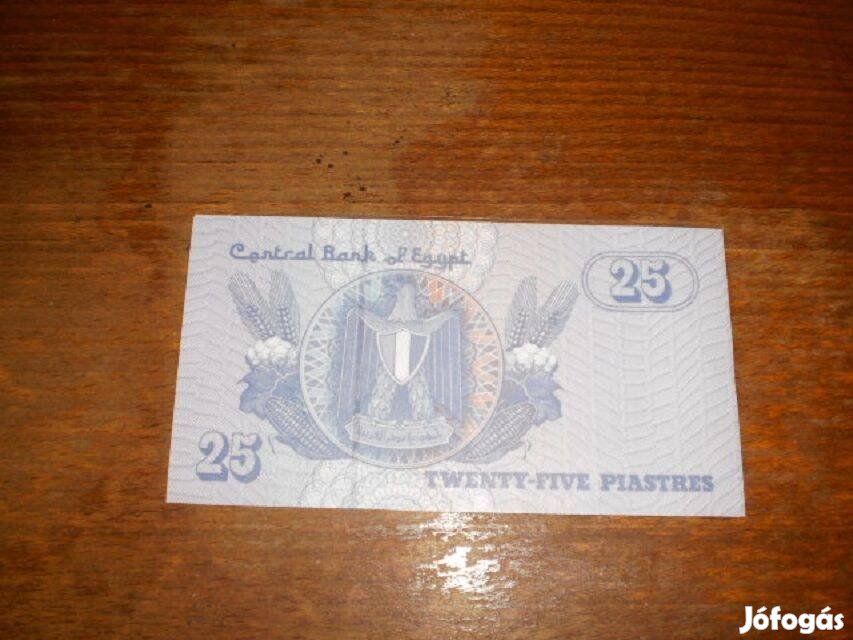 25 Piastres UNC laminált eladó