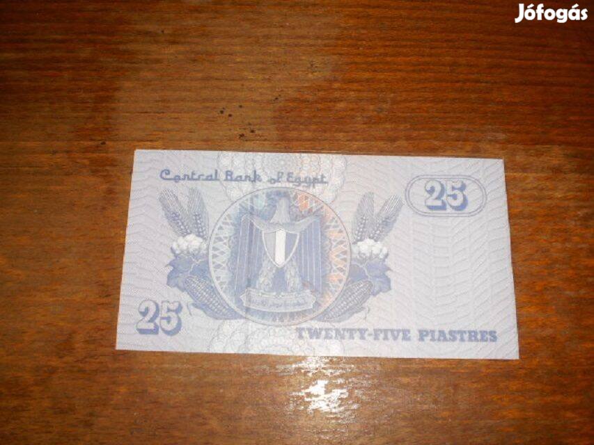 25 Piastres UNC laminált eladó