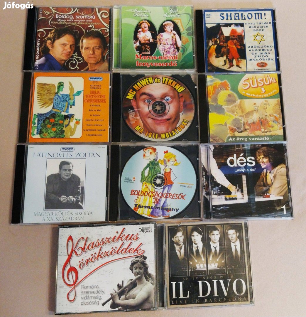 25 darab jó állapotú CD lemez eladó!