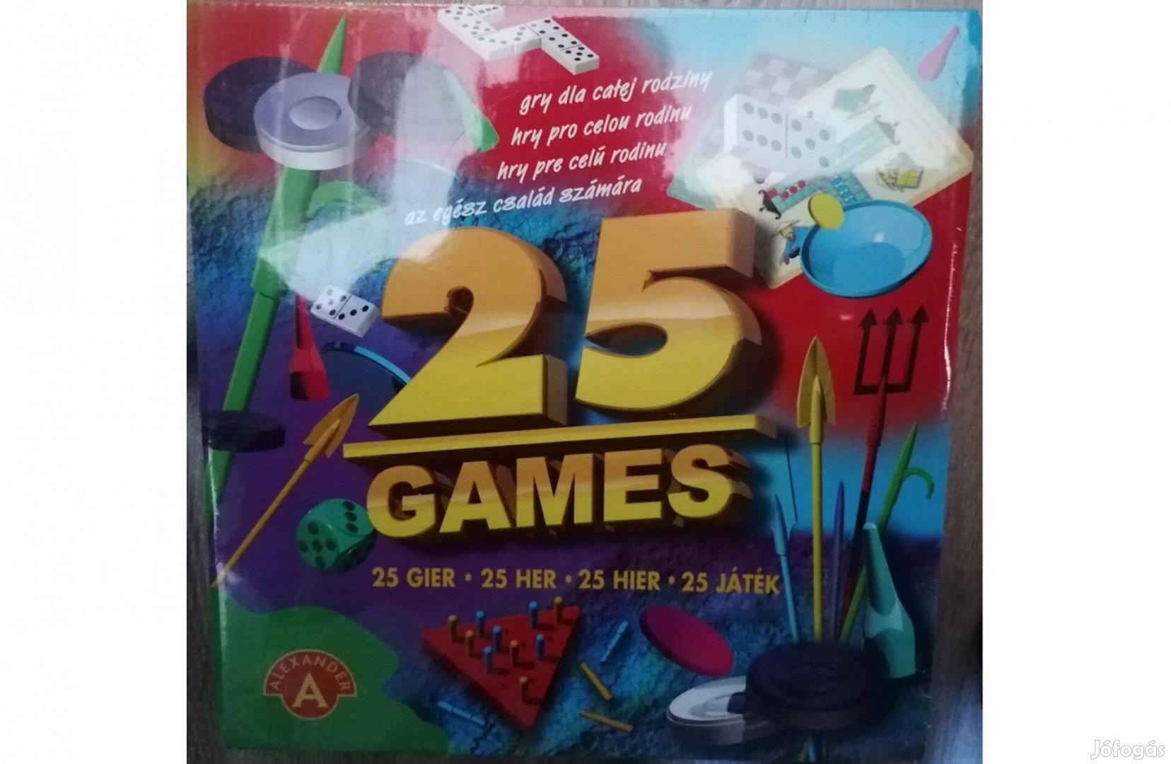 25 games társasjáték