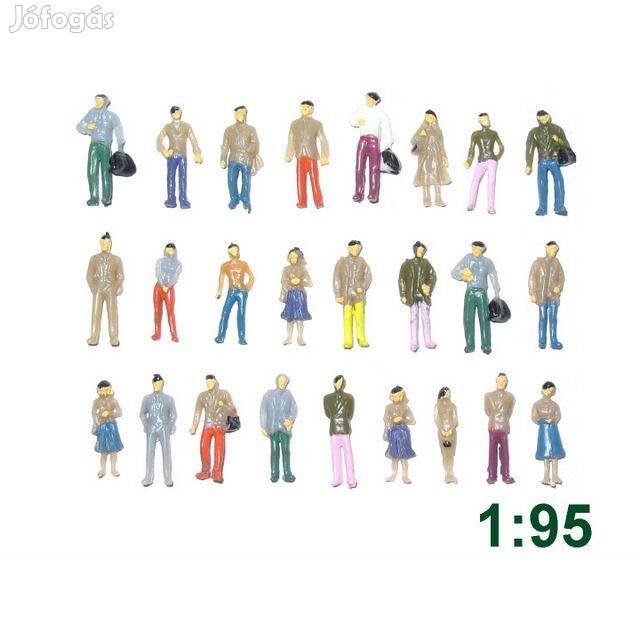 25db Ember Figura Makett 195 H0 HO TT Terepasztal _