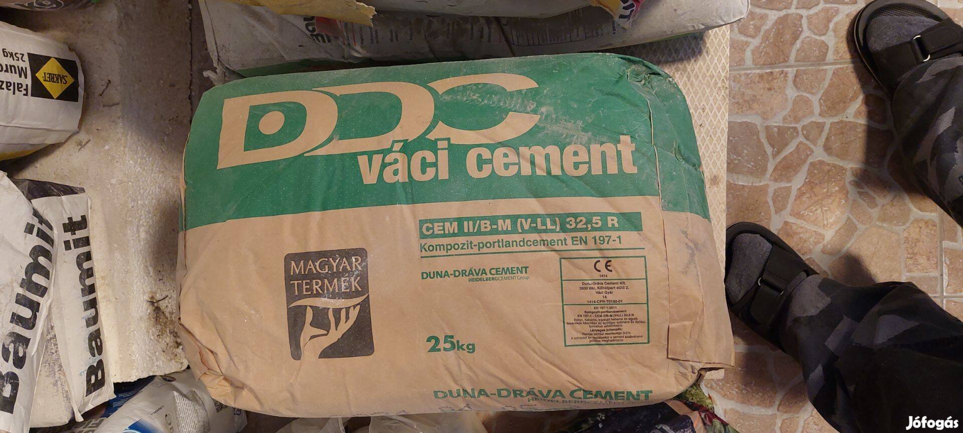 25kg cement 2db