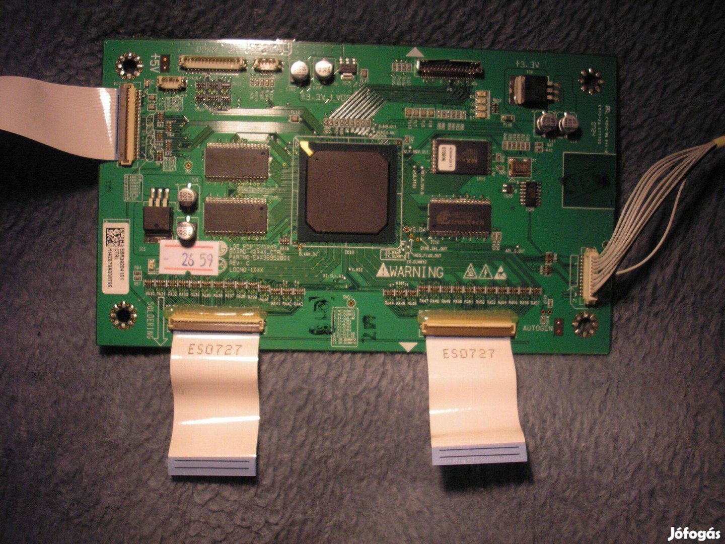 2659 LG x4 42PC55 CTRL EAX36952801 EBR39204101