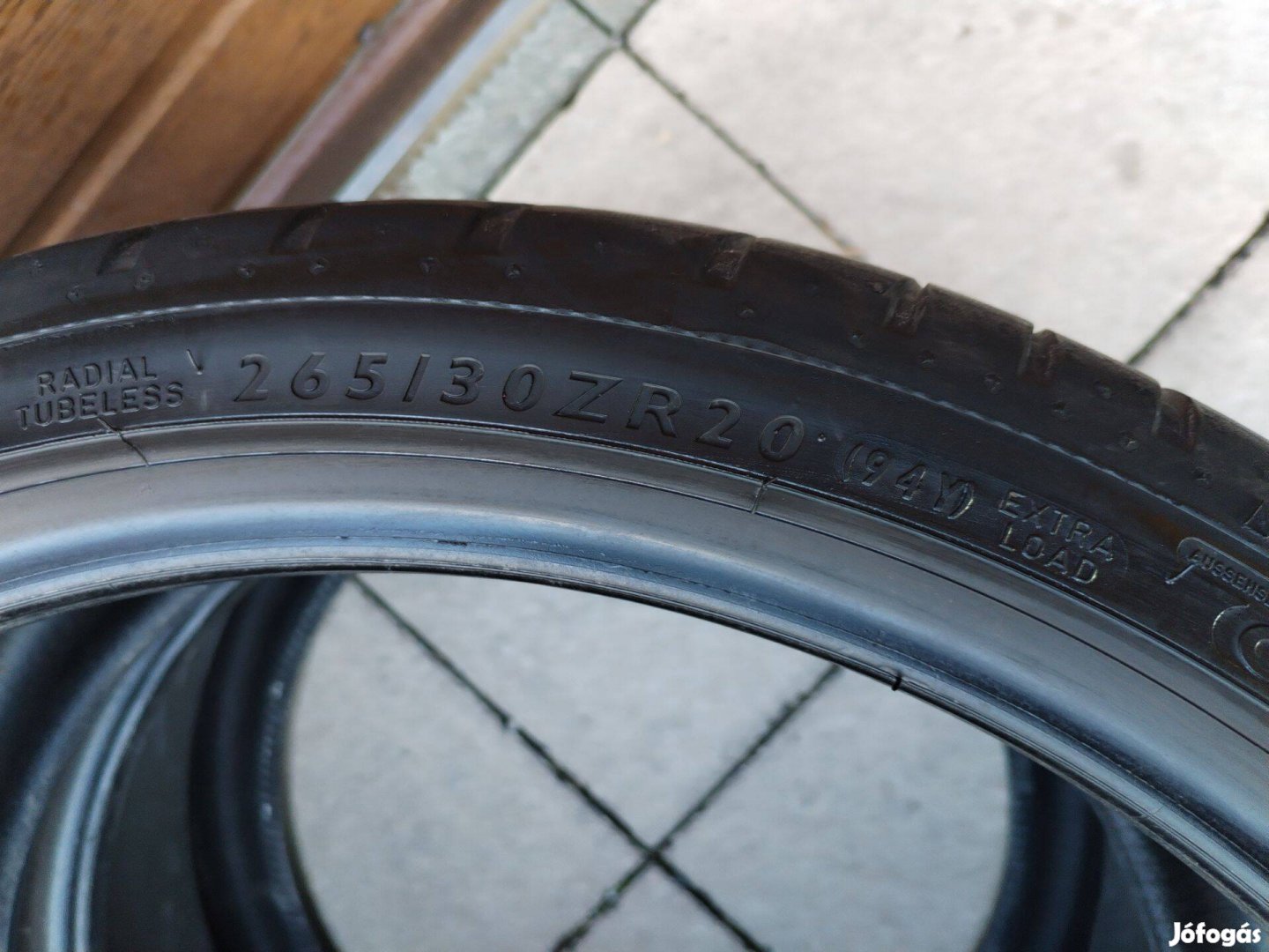 265 30 20 dunlop 265/30 R 20 nyári gumi 2 db 2021.24.hét