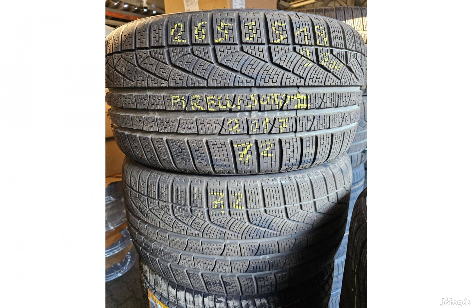 265/35R19 Pirelli 98W Sottozero II Használt téli gumi