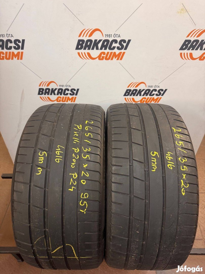 265/35R20 265 35 20 265/35x20 Pirelli nyári gumi eladó