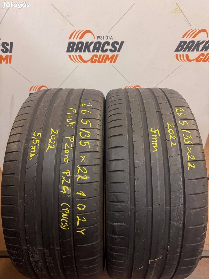 265/35R22 265 35 22 265/35x22 Pirelli nyári gumi eladó