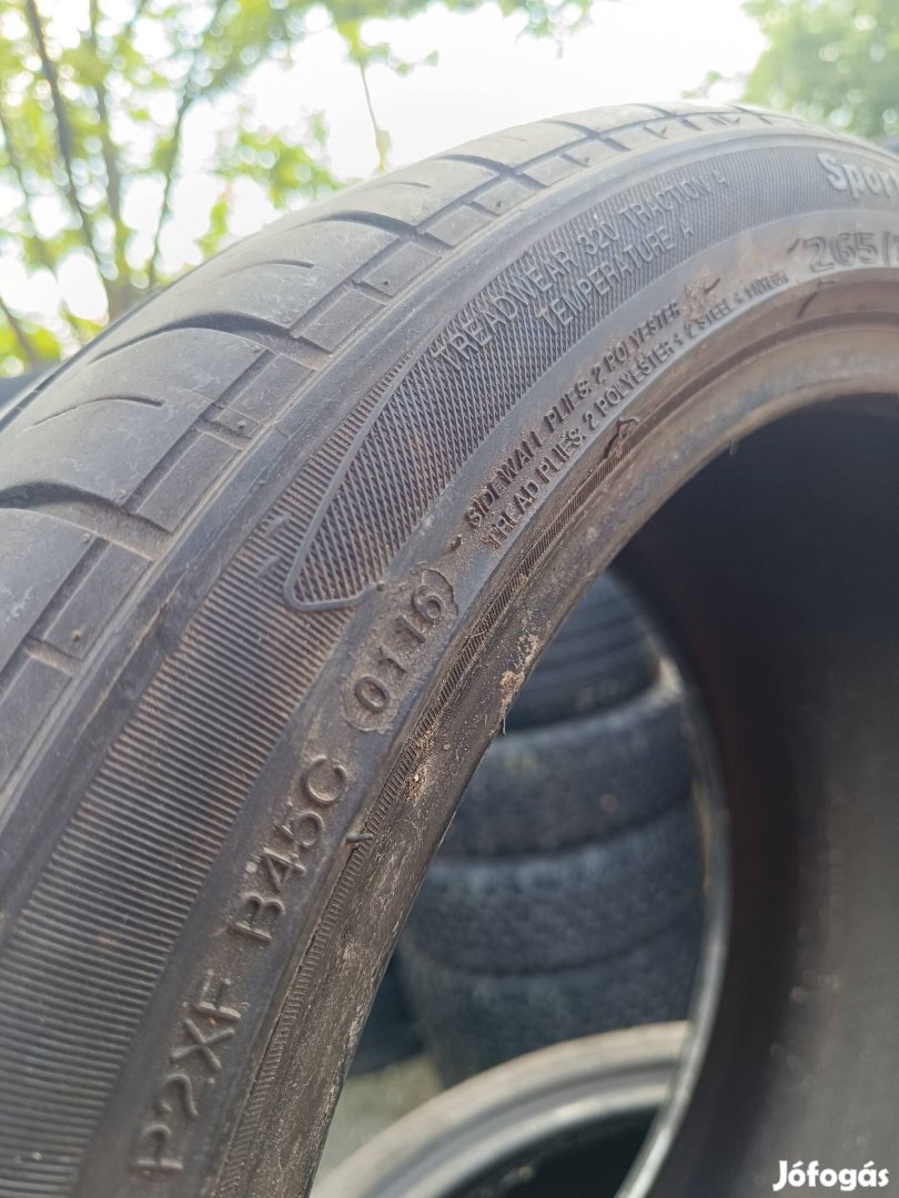 265/35r18 Artezzo nyári gumi 