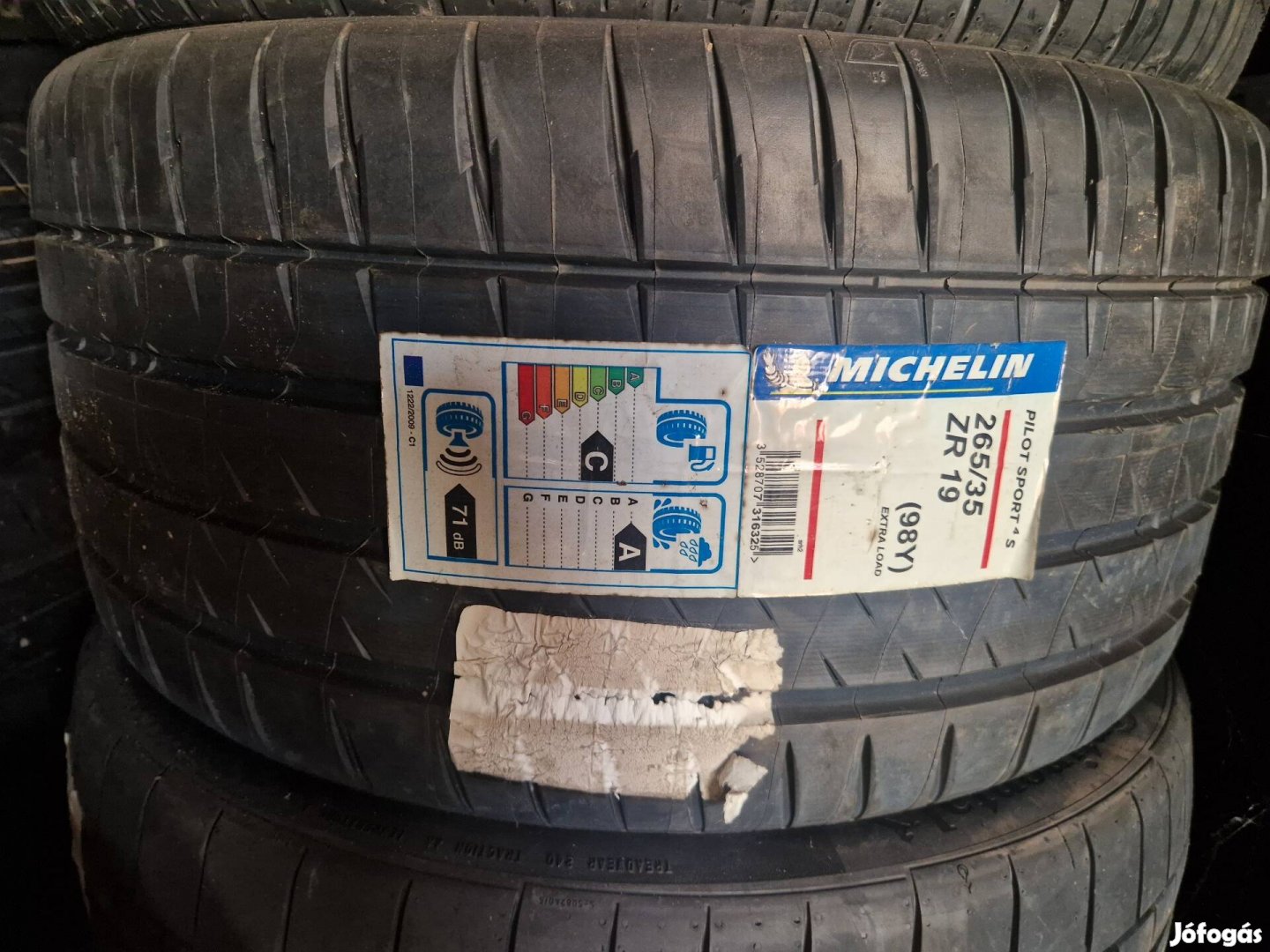 265/35r19 Michelin 1db új nyarigumi 