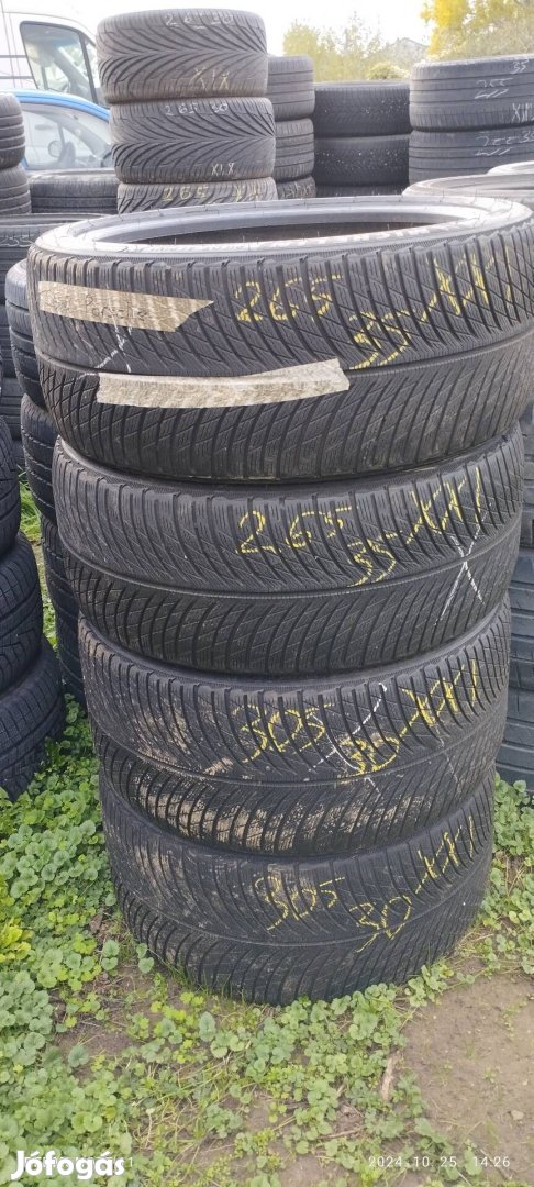 265/35r21és 305/30r21 téli michelin