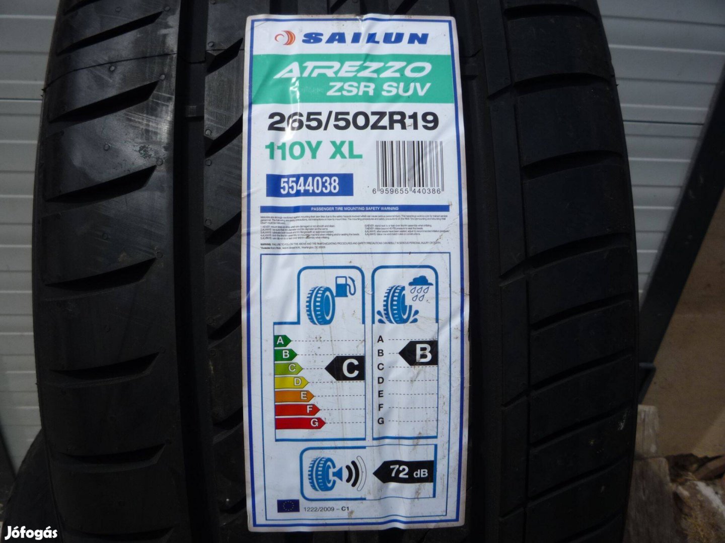 265/50R19 Teljesen Új Sailun gumi 2db olcsón eladó!